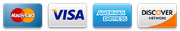 Accepted card payment logos